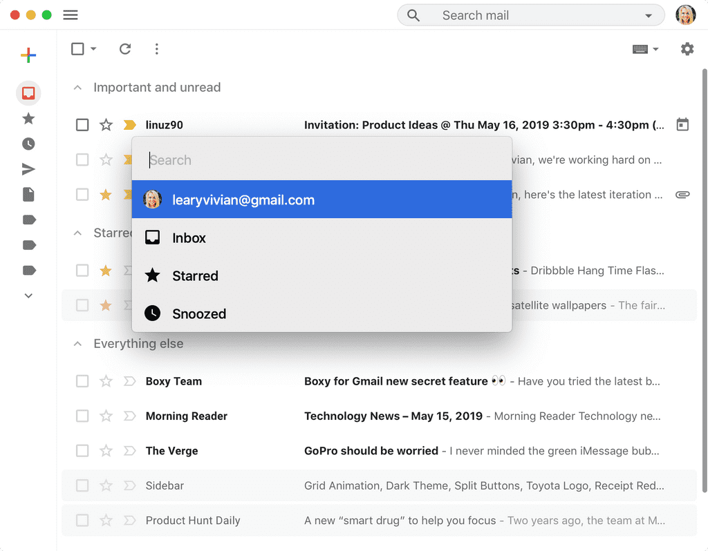 Boxy for Gmail app screenshot 5
