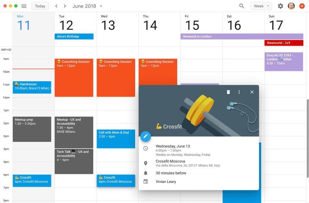 Boxy for Calendar app screenshot 5